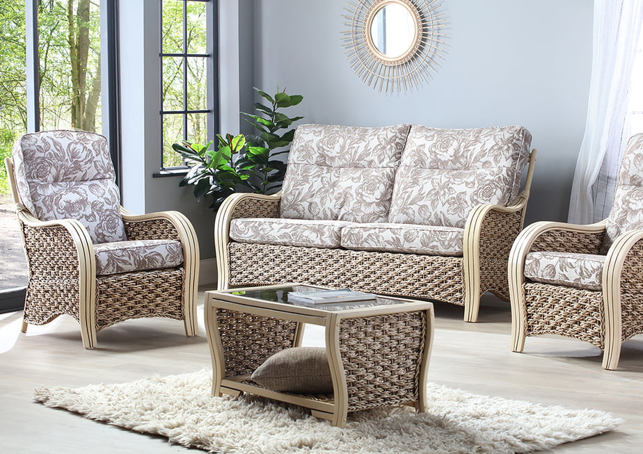 Milan rattan companion discount set