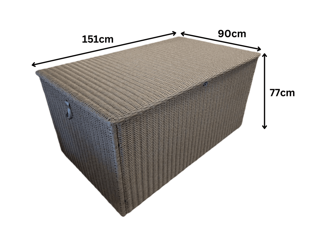 Garden Rattan storage chest