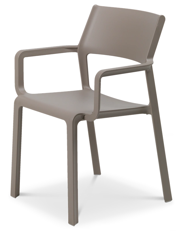Rio 6 Seat Dining Set Extendable Table with Trill Chairs - Turtle Dove