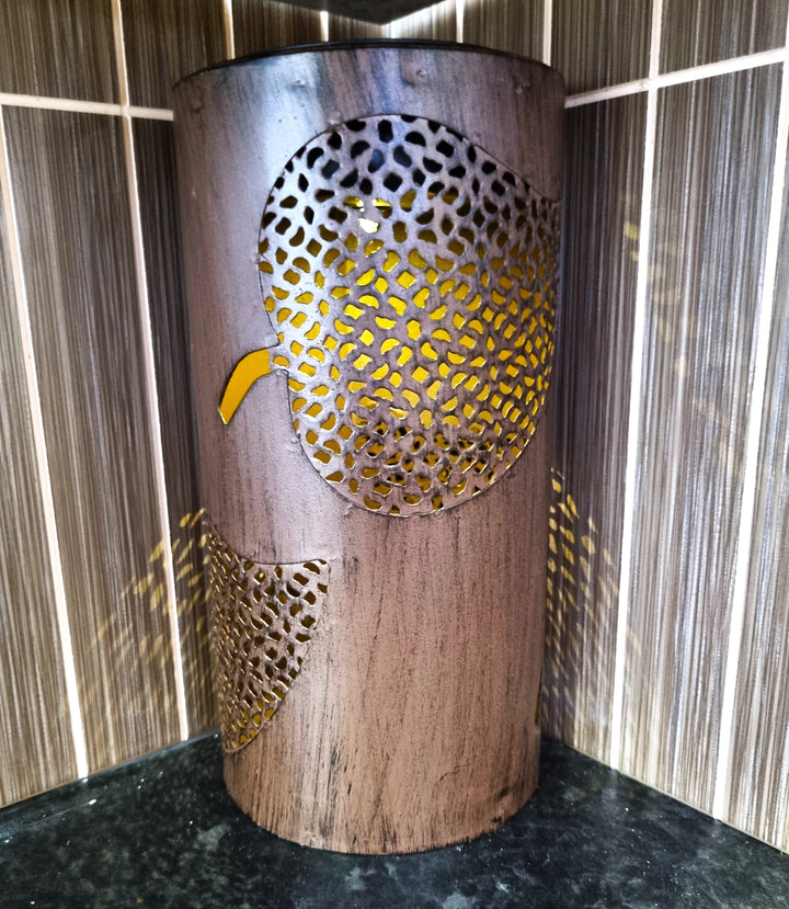 Noma Rustic Table Light with LED Filament Style Bulb