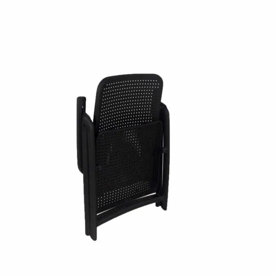 Libeccio 6 Seat Dining Extending Table  with Multi Position Chairs – Anthracite