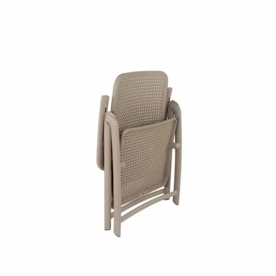6 Seat Libeccio Dining Set with 2 Darsena & 4 Bora Chair Set - Turtle Dove