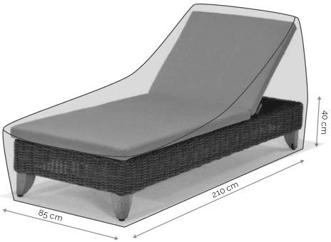 Lifestyle Garden Premium Sunbed / Lounger Cover 210x85cm
