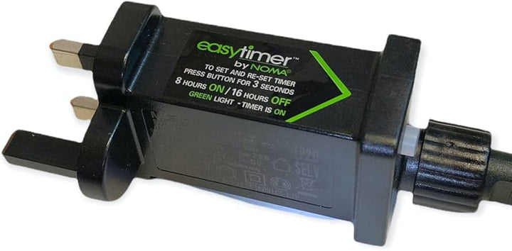 NOMA Snowflake Wire Curtain Lights 234 Warm White LEDs