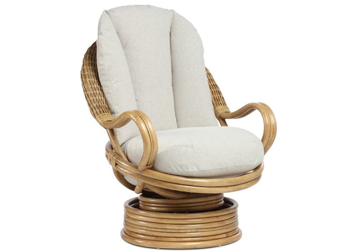 Bali Deluxe Swivel Rocker - Light Oak