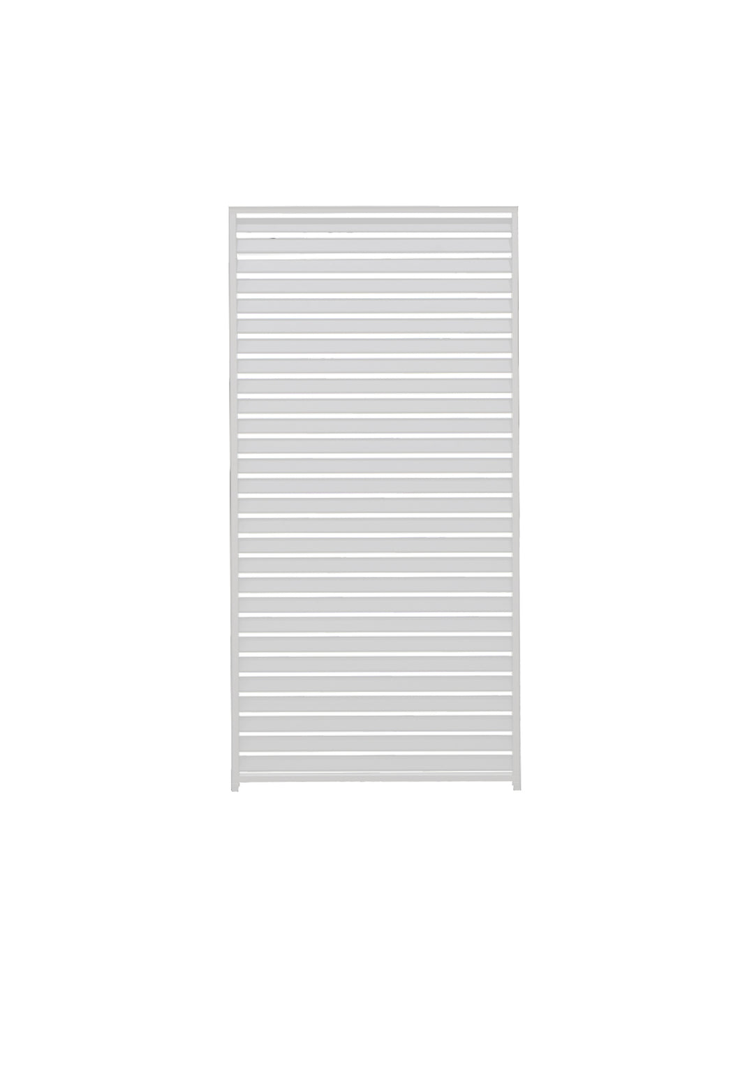 Lifestyle Garden 123cm Pergola Louvre Panel White | KENT ONLY DELIVERY