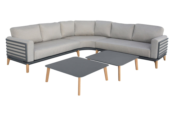 Havana Deluxe Aluminium Corner Sofa Set | KENT ONLY DELIVERY