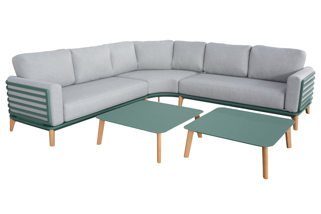 Havana Deluxe Aluminium Corner Sofa Set | KENT ONLY DELIVERY