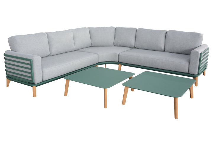Havana Deluxe Aluminium Corner Sofa Set | KENT ONLY DELIVERY