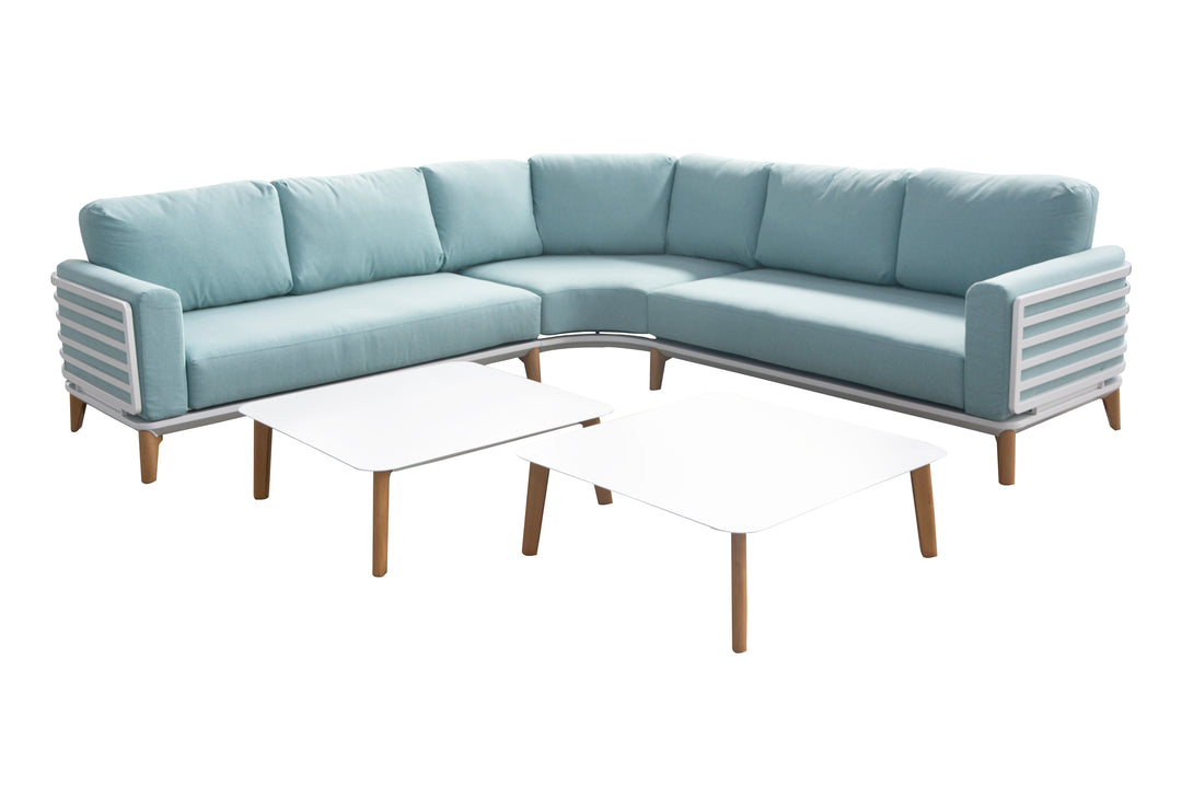 Havana Deluxe Aluminium Corner Sofa Set | KENT ONLY DELIVERY