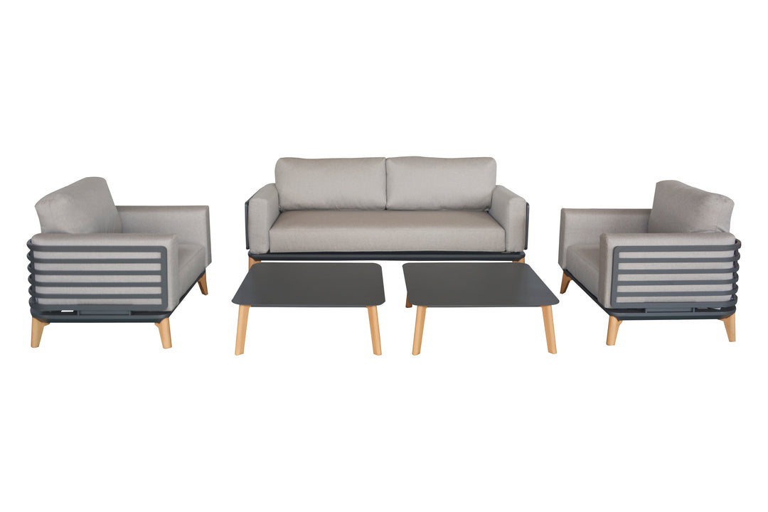 Havana Deluxe Aluminium Sofa Set | KENT ONLY DELIVERY