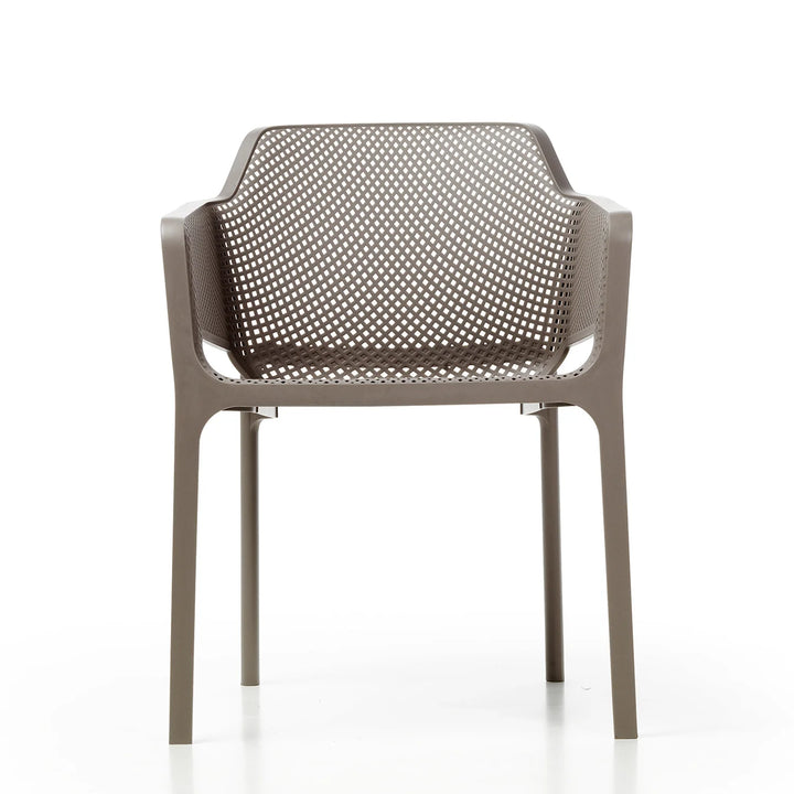 Clip 4 Seat Dining Set with Net Chairs - Turtle Dove