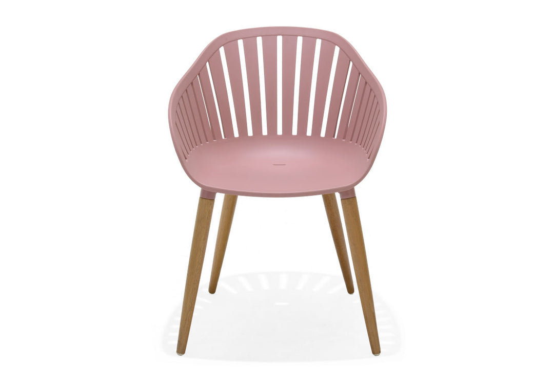 Lifestyle Garden Nassau Carver Chairs x2 - Pink