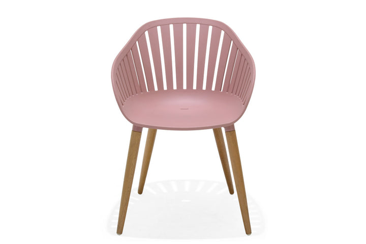 Lifestyle Garden Nassau Carver Chairs x2 - Pink
