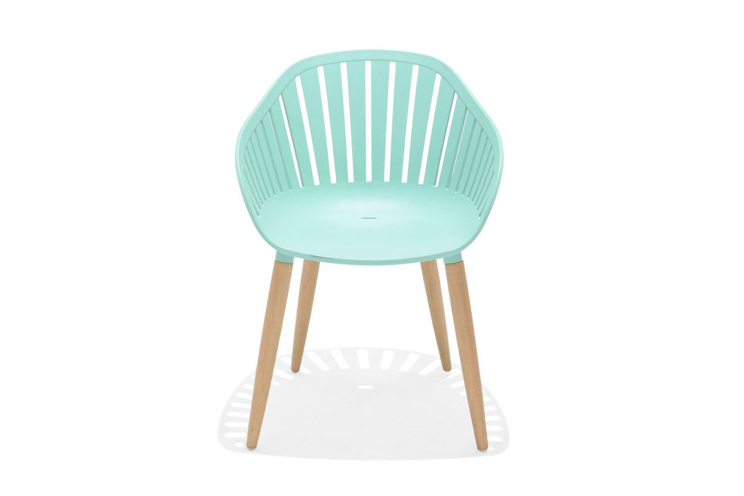 Lifestyle Garden Nassau 2 Seater Round Coffee Set - Mint Green