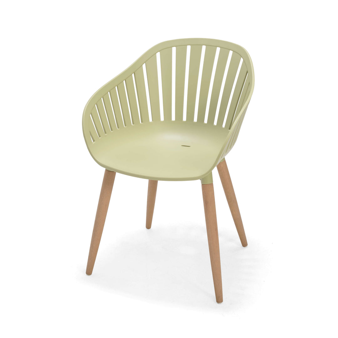 Lifestyle Garden Nassau 2 Seater Round Coffee Set - Green