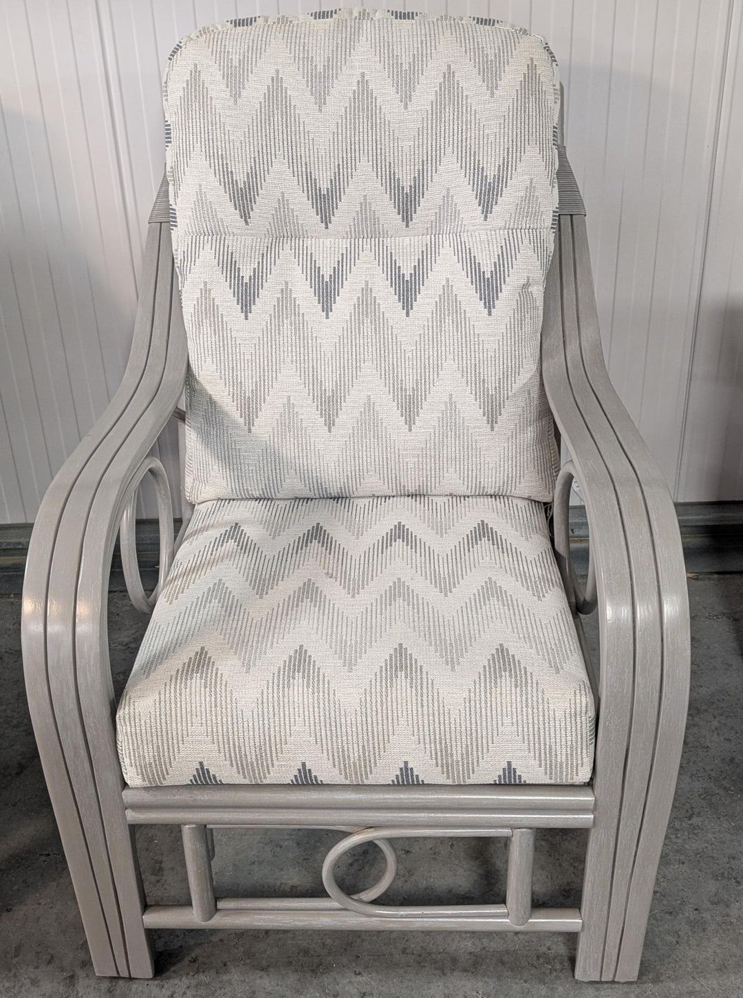 Madrid Cane Suite in Grey Wash by Desser | EX DISPLAY | KENT ONLY DELIVERY