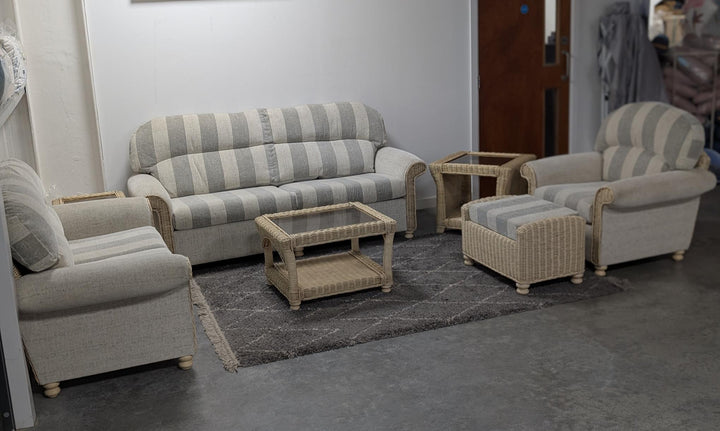 Samford Cane Suite by Desser | EX DISPLAY | KENT ONLY DELIVERY