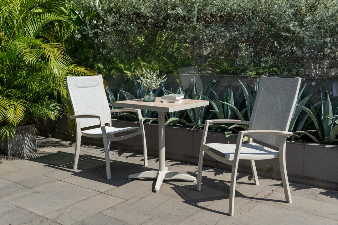 Lifestyle Garden Urbanite Light Deluxe High Back Bistro Set