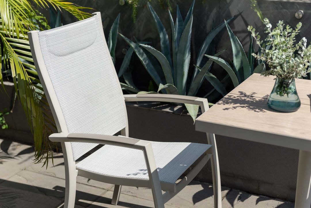 Lifestyle Garden Urbanite Light Deluxe High Back Bistro Set