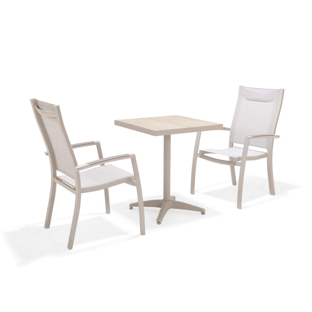 Lifestyle Garden Urbanite Light Deluxe High Back Bistro Set