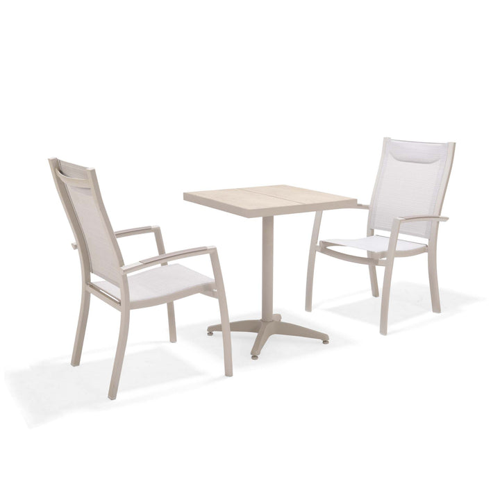 Lifestyle Garden Urbanite Light Deluxe High Back Bistro Set