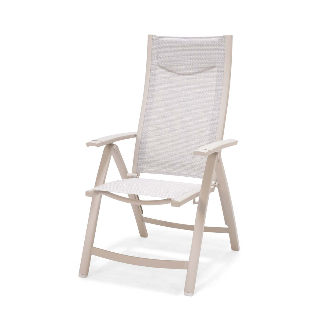 Lifestyle Garden Urbanite Light Deluxe Reclining 4 Seat Rectangular Dining Set