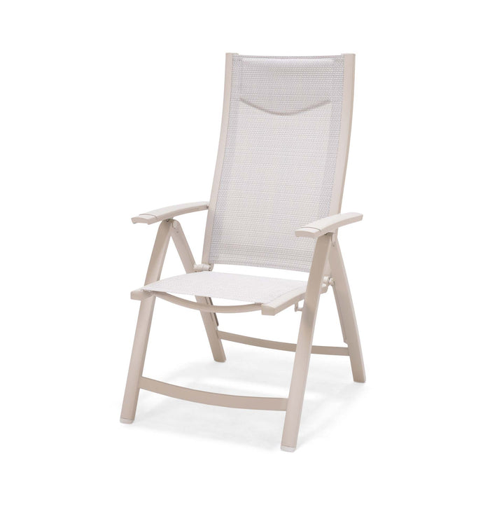 Lifestyle Garden Urbanite Light Deluxe Reclining 4 Seat Rectangular Dining Set