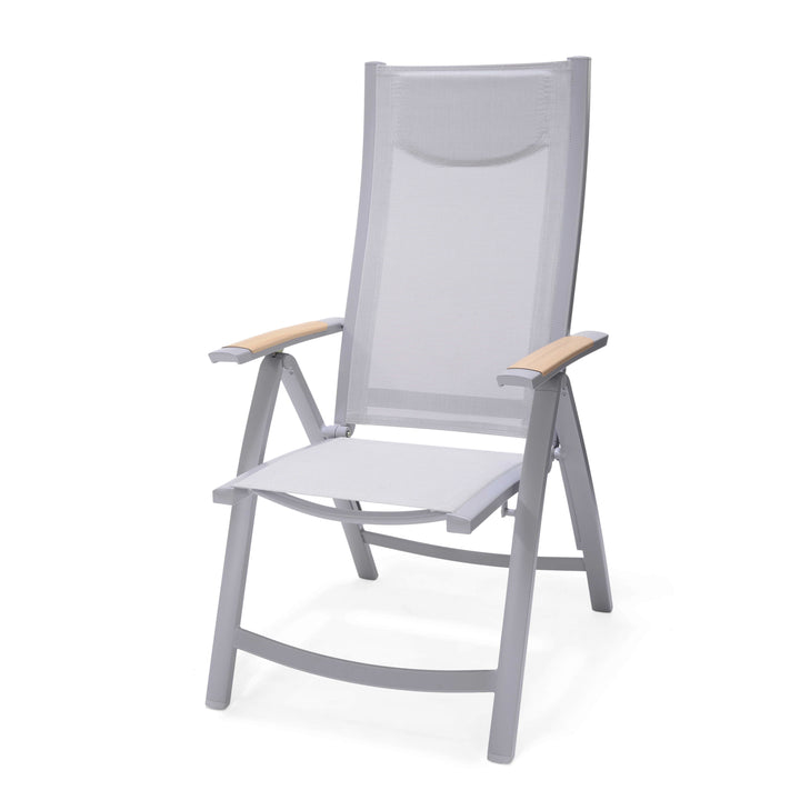 Lifestyle Garden Panama Light 6 Seat Rectangular Mixed Dining Set