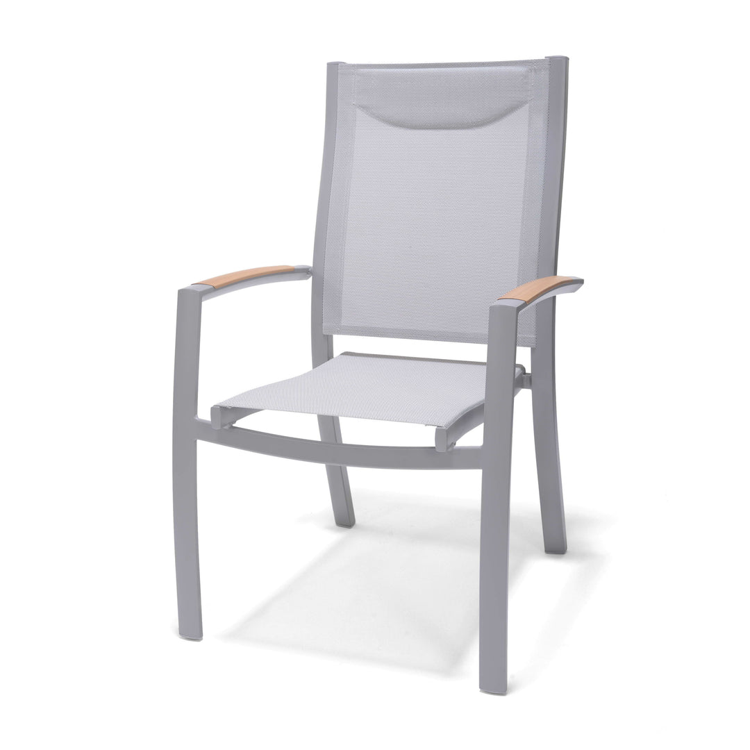 Lifestyle Garden Panama Light 4 Seat Rectangular Dining Set