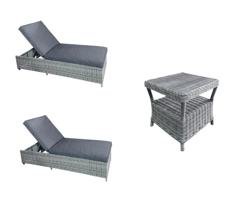 Serenity Sun Lounger Set - Dark Willow | KENT ONLY DELIVERY