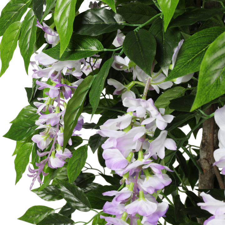 Premium Artificial Wisteria Tree in Pink Purple 160CM