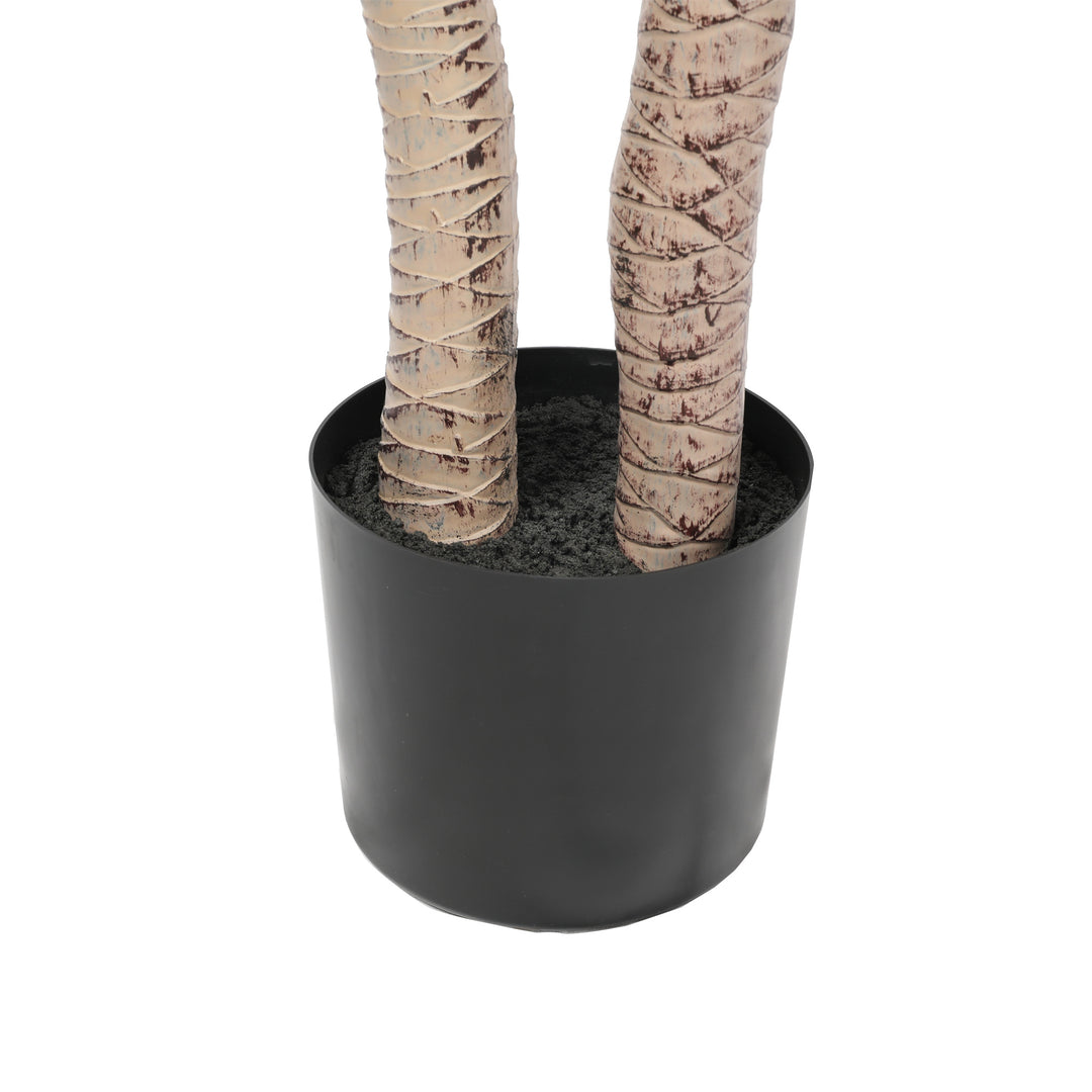 2x Artificial Yucca Plant Tree Double Trunk Green 160CM UV Protected Outdoor/Indoor