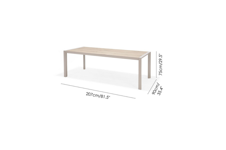 Lifestyle Garden Urbanite Light Deluxe High Back 8 Seat Dining Set