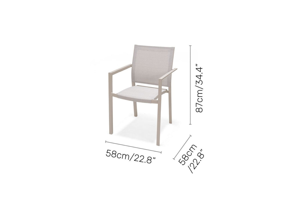 Lifestyle Garden Urbanite Light 8 Seat Dining Set