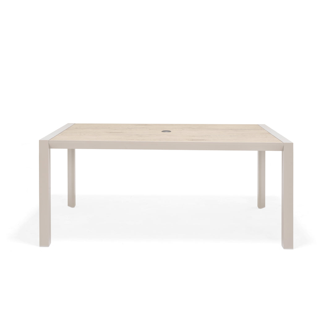 Lifestyle Garden Urbanite Light Deluxe High Back 4 Seat Rectangular Dining Set