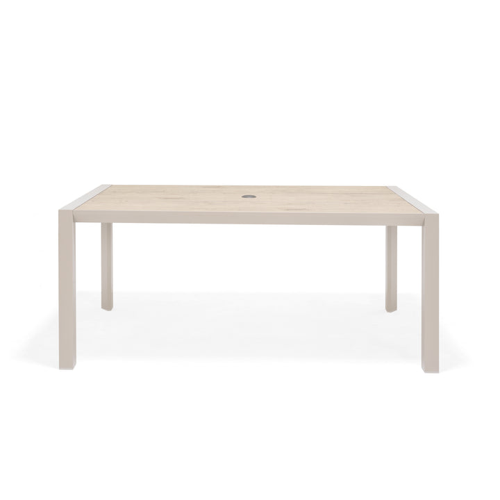 Lifestyle Garden Urbanite Light Deluxe High Back 4 Seat Rectangular Dining Set