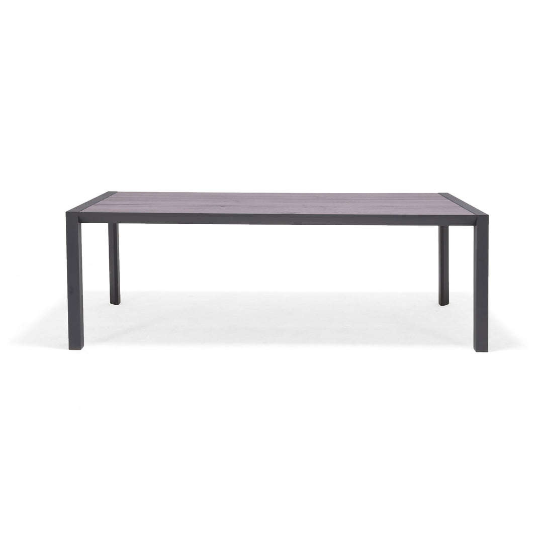 Lifestyle Garden Urbanite Dark Deluxe High Back Reclining 8 Seat Dining Set