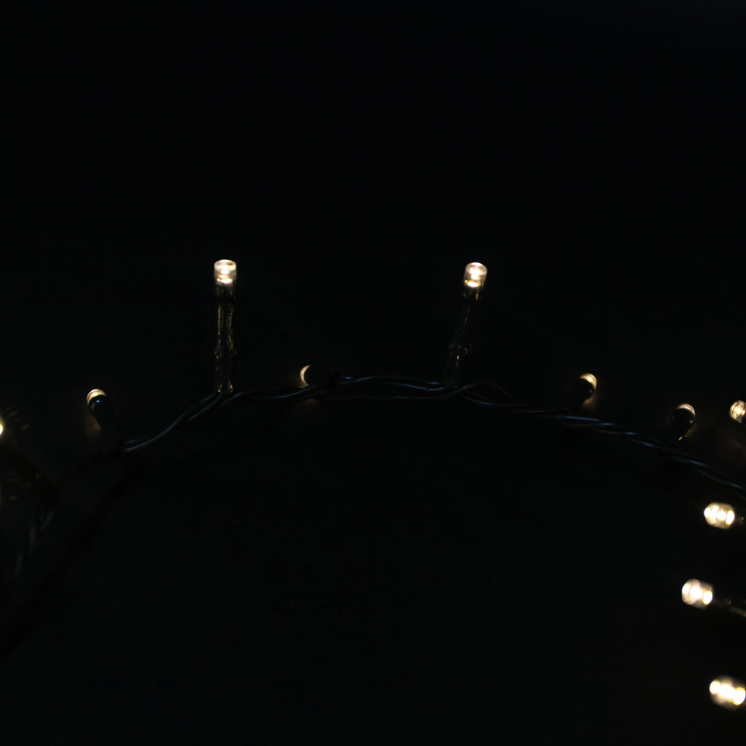 1000 Warm White Ultrabrite LED Christmas Compact String Lights (25m Lit Length)