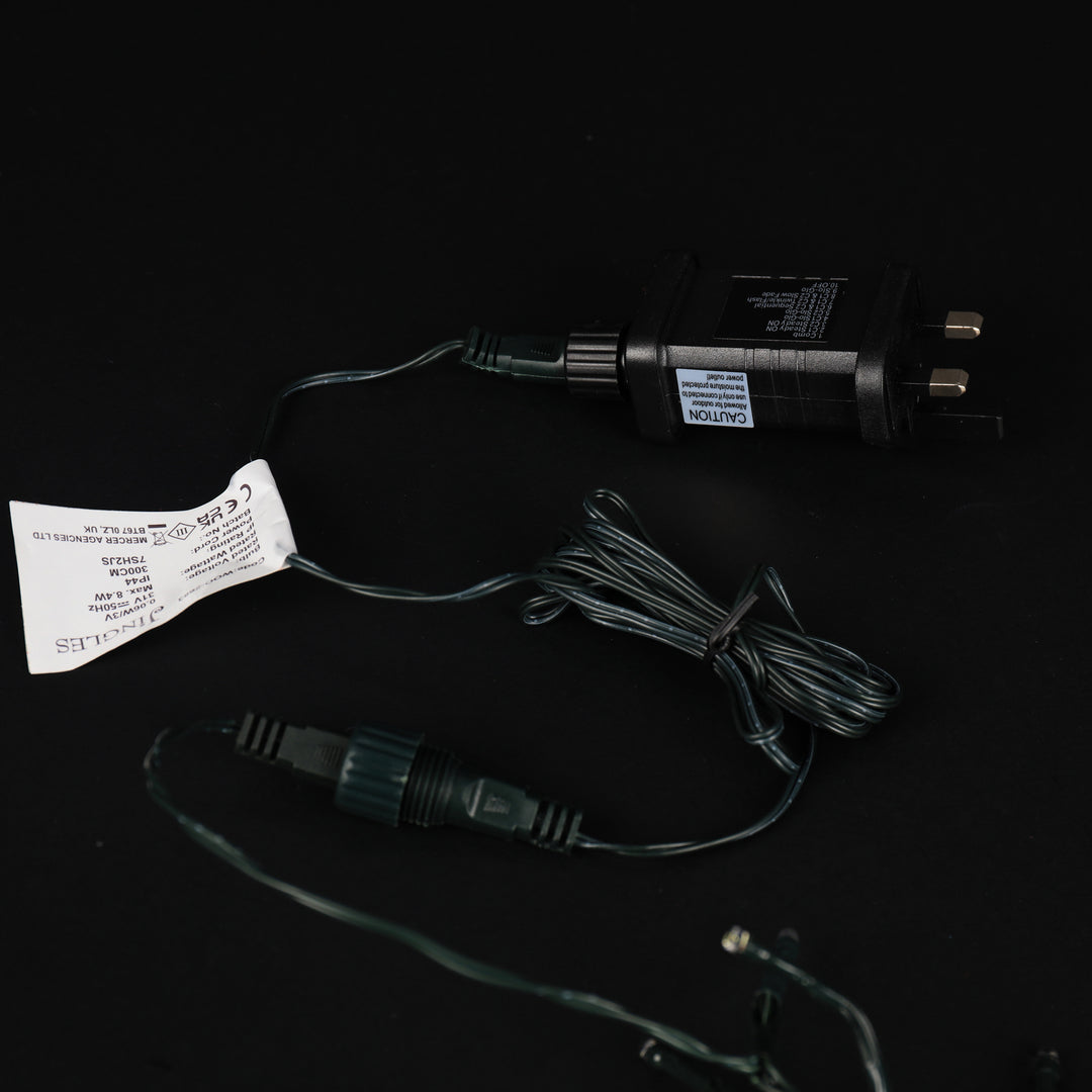 1320 Multicolour Ultrabrite LED Christmas Cluster Lights (17m Lit Length)