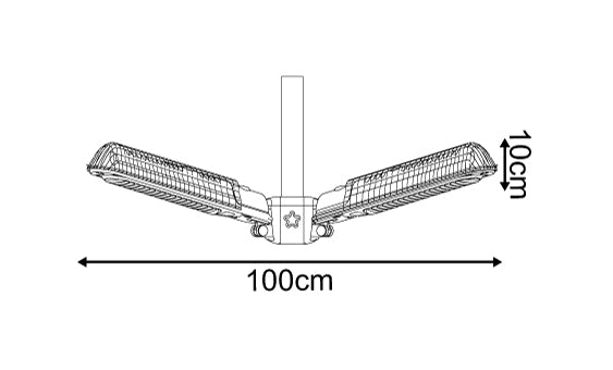 2kW Electric Parasol Heater