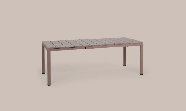 Rio 6 Seat Dining Set Extendable Table with Trill Chairs - Turtle Dove