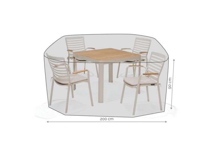 Deluxe 4 Seat Dining Set Cover