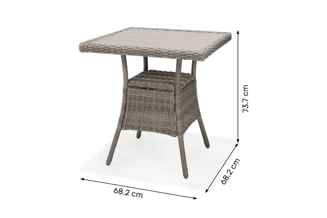 Lifestyle Garden Bermuda Bistro Set - DARK