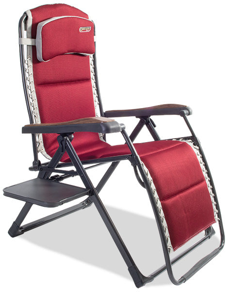 Bordeaux Pro Relax XL Lounger with Side Table
