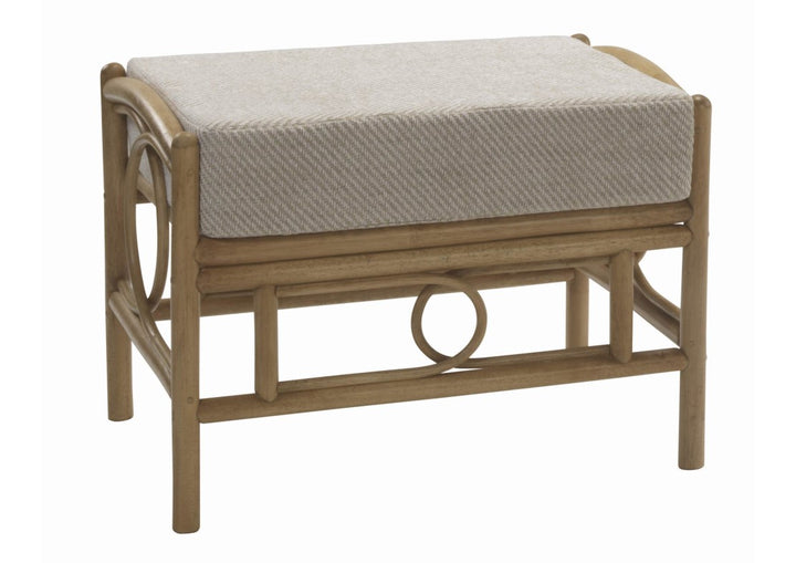 Madrid Footstool - Light Oak