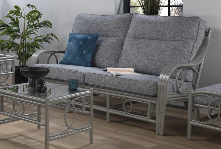 Madrid 3 Seater Sofa- Grey Wash