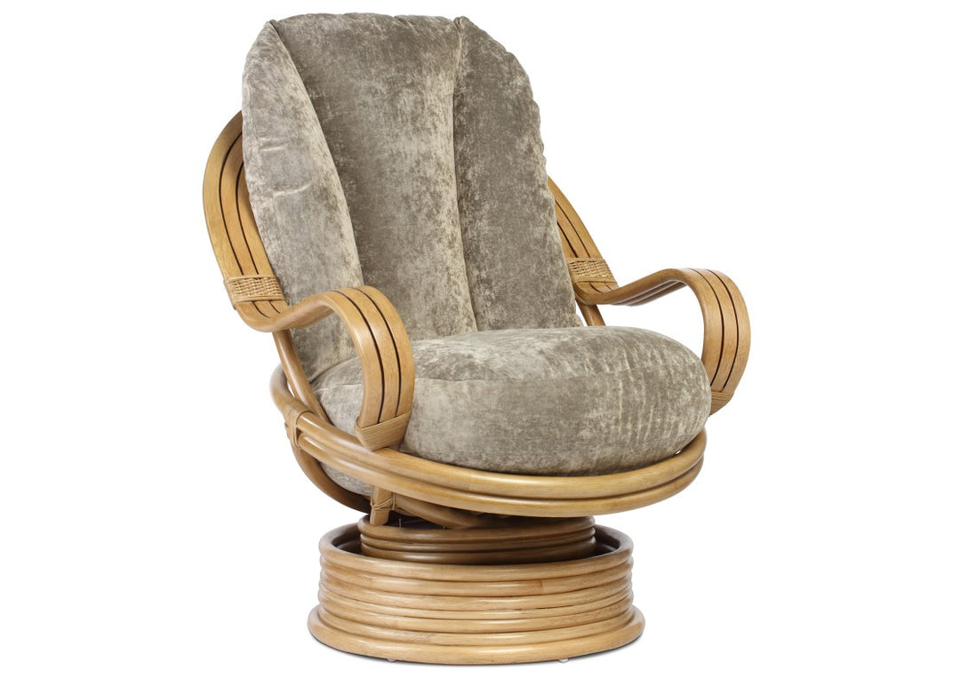 Opera Swivel Chair - Light Oak