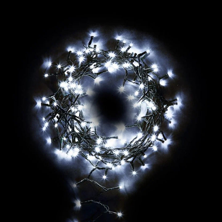 1000 LED Christmas String Lights (50m Lit Length) - Cool White