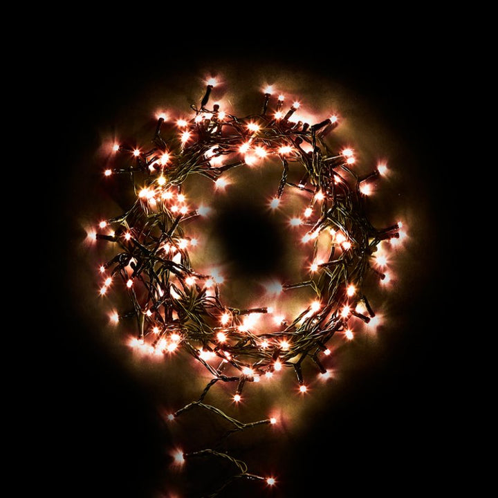 1000 LED Christmas String Lights (50m Lit Length) - Copper Glow